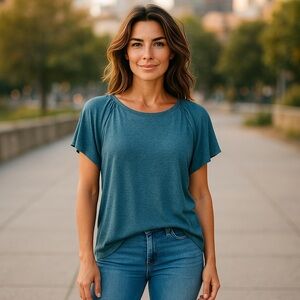 Ann Taylor Flutter‎ Sleeve Top size S